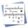 Claire Giles Herzen und Sterne Congratulations on Großeltern Karte – Blau