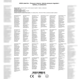 ich-zapfe Zwischendruckregler - Batterie, 2-leitig