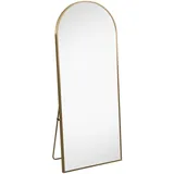 Bpkadhy Standspiegel, Gold, Glas, 54x164x2 cm, Spiegel, Standspiegel