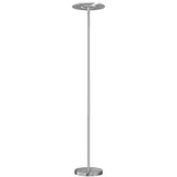 Fischer & Honsel Stehleuchte Dent, nickel matt/chrom, 180 cm,