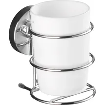 Wenko Vacuum-Loc Zahnputzbecher Milazzo chrom