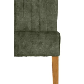 Home Affaire 4-Fußstuhl (Set) 2 Stk.vertikale Nähte in der Rückenlehne