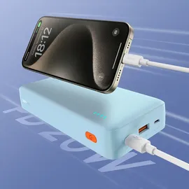 Baseus Airpow 20000mAh 20W Powerbank Blau