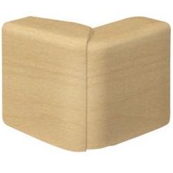 tehalit  Außeneck einstellbar schnittkaschierend halogenfrei SL 20x55mm, Dekor Ahorn