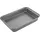 Chef Aid Antihaft-Backblech mit Hohem Rand aus Karbonstahl 36.5 x 24.3 x 5 cm Ofenfest, Spülmaschinengeeignet, Robust und Leicht zu Reinigen Grau