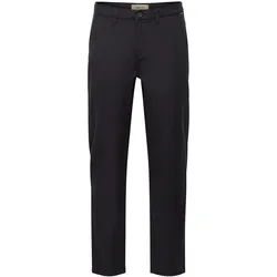 Chinohose BLEND "Chinohose BHMORGAN wovenpant", Herren, Gr. 33, Länge 33, schwarz, Obermaterial: 98% Baumwolle CO. 2% Elasthan EL., Hosen Chinohose