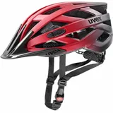 Uvex I-vo cc 56-60 cm red/black matt