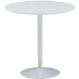 KADIMA DESIGN Esstisch Rund 75x75x74 cm Kleiner Küchentisch Hochglanz, Runder | Gr.: onesize