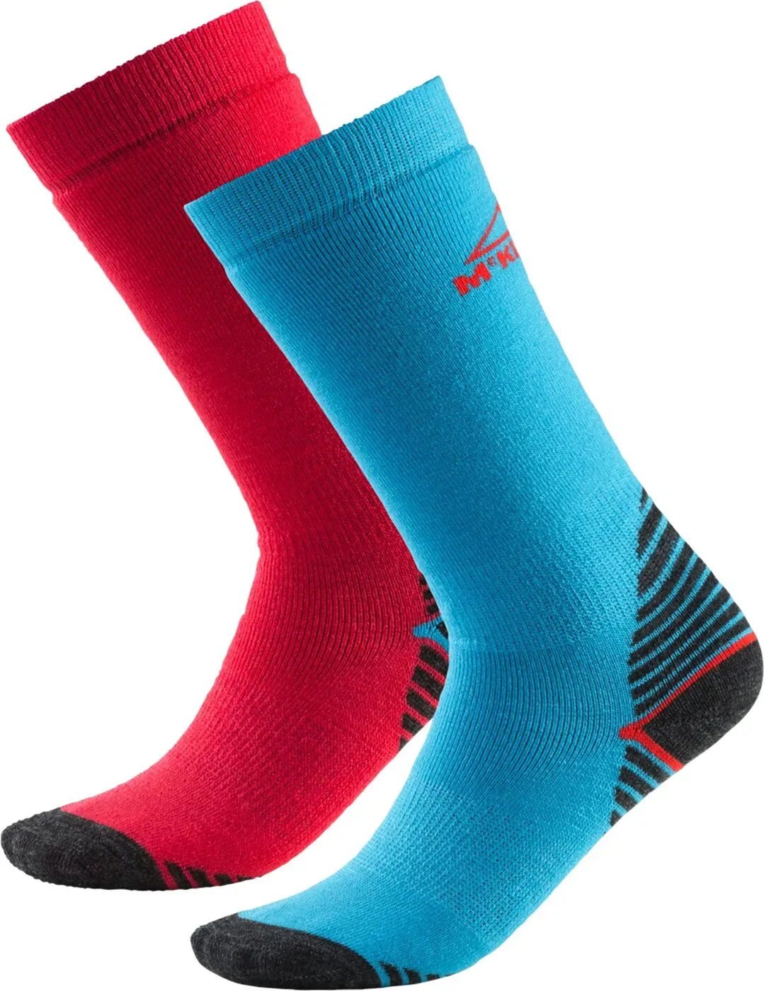 McKINLEY Ki.-Strumpf Rob 2pack BLUE LIGHT/PINK 23-26