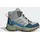 adidas Terrex AX4R Mid Hiking Shoes, Kids Kids Boys AND Girls gretwo/refsil/globlu
