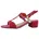 Sandalen mit Absatz mit Verstellbarem Riemen Vegan Rosa Pink comb 37 EU 37 EU