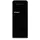 Smeg FAB28RDBLM6 Retro-Kühlschrank (270 l, 1530 mm hoch, Schwarz Matt)
