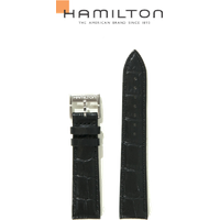 Hamilton Leder Jazzmaster Band-set Leder-schwarz-20/18 H690.384.102 - schwarz