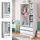 Vicco Kinderkleiderschrank Elmo 100 x 200 cm Spanplatte weiß