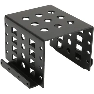 2,5 in HDD Halterung Kit, 2,5 in Festplatten-Cage für IDE HDD SSD mit Aluminium Legierung Hohl Design Umfasst 20 Schrauben (Yechiry5aw9iu2xhg-11)