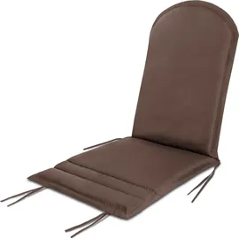 ASPERO Gartenstuhl Adirondack 75 x 75 x 83 cm grau/rot