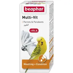 BEAPHAR Multi-Vit Parrots Vitaminpräparat für Papageien 20 ml