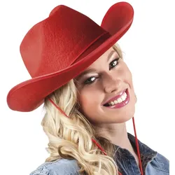 Roter Cowgirl Hut - OS