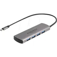 Delock USB 3.1 Hub, mit Type-C Anschluss und zusätzlicher 64293 -