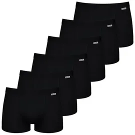 Nur Der Retro Pants Boxer Cotton Stretch schwarz/weiß M 6er Pack