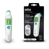 Braun Sensian Swipe 5 Schläfenthermometer |TempleSwipe Technologie | Farbcodiertes Digitaldisplay | Geeignet für Babys und Kinder | 3-Sekunden-Ergebnisse | Die #1 Marke bei Ärzten(1) | BST200