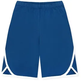 SCHIESSER Jungen Schlafanzug Set, kurz, Kinder, Baumwolle Motiv Blau/Türkis 140