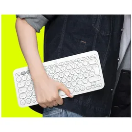 Logitech K380 für Mac DE grauweiß
