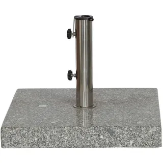 Siena Garden Schirmständer Granit 50 x 50 cm Grau
