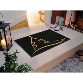 Wash+Dry Golden Shine 50 x 75 cm Schwarz