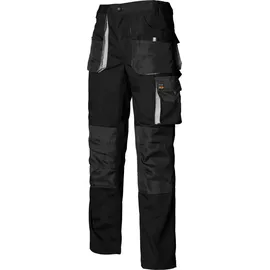 Reis FORECO-T BJS62 Arbeitshosen Männer, Arbeitshose, Schnittschutzhose, Arbeithose Herren, Schwarz Hellgrau, 62 Größe