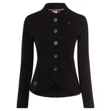 Ragwear Sweatjacke AVALINA O« maritimer Sweat-Blazer mit Kontrast-Details XS BLACK, , 99752652-XS