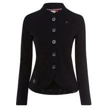 Ragwear Sweatjacke AVALINA O« maritimer Sweat-Blazer mit Kontrast-Details XS BLACK, , 99752652-XS