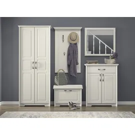 Home Affaire Evergreen 79 x 100,7 x 38,5 cm weiß / weiß lackiert