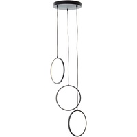 Brilliant Chaumont LED Pendelleuchte rund 3-flammig, G99891/76,