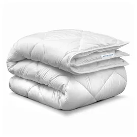 SCHIESSER 4-Jahreszeiten Bettdecke Lykke | 2-teilige Steppdecke mit Druckknöpfen | Sommerdecke & Übergangsdecke kombinierbar | Oeko-TEX® Standard 100 135x200 cm