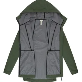 Ragwear Damen lange Übergangsjacke Wasserdichter kurzer Übergangsmantel für Damen