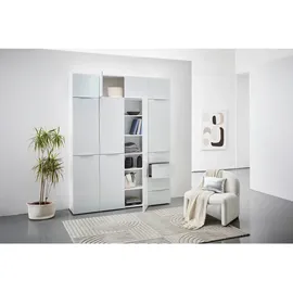 VOLEO Mehrzweckschrank 90,5 x 194 x 40 cm Weiß