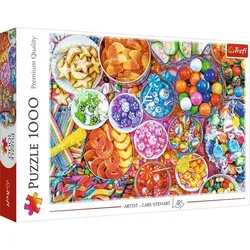 Puzzle 1000 Köstliche Süßigkeiten