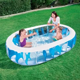 BESTWAY Pool Elliptic Planschbecken 229 x 152 x 51 cm (54066)