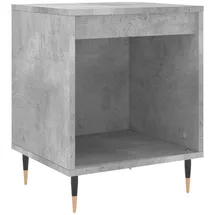 vidaXL Nachtschrank Betongrau 40 x 35 x 50 cm Grau