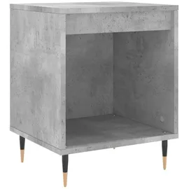 vidaXL Nachtschrank Betongrau 40 x 35 x 50 cm Grau
