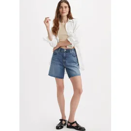 Levi's High Baggy Shorts Blau 27W