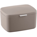 WENKO Barcelona, Badbox mit Deckel Taupe