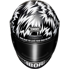 Shoei Glamster 06 Neighborhood X Death Spray Custom Helm, M