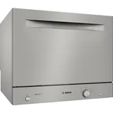Bosch SKS51E38EU Serie | 2, Freistehender Kompakt-Geschirrspüler, 55 cm, Edelstahl, lackiert - Grau