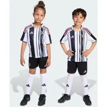 adidas Juventus Turin Minikit 2025/26 Heim schwarz/weiß Kinder Gr. 98