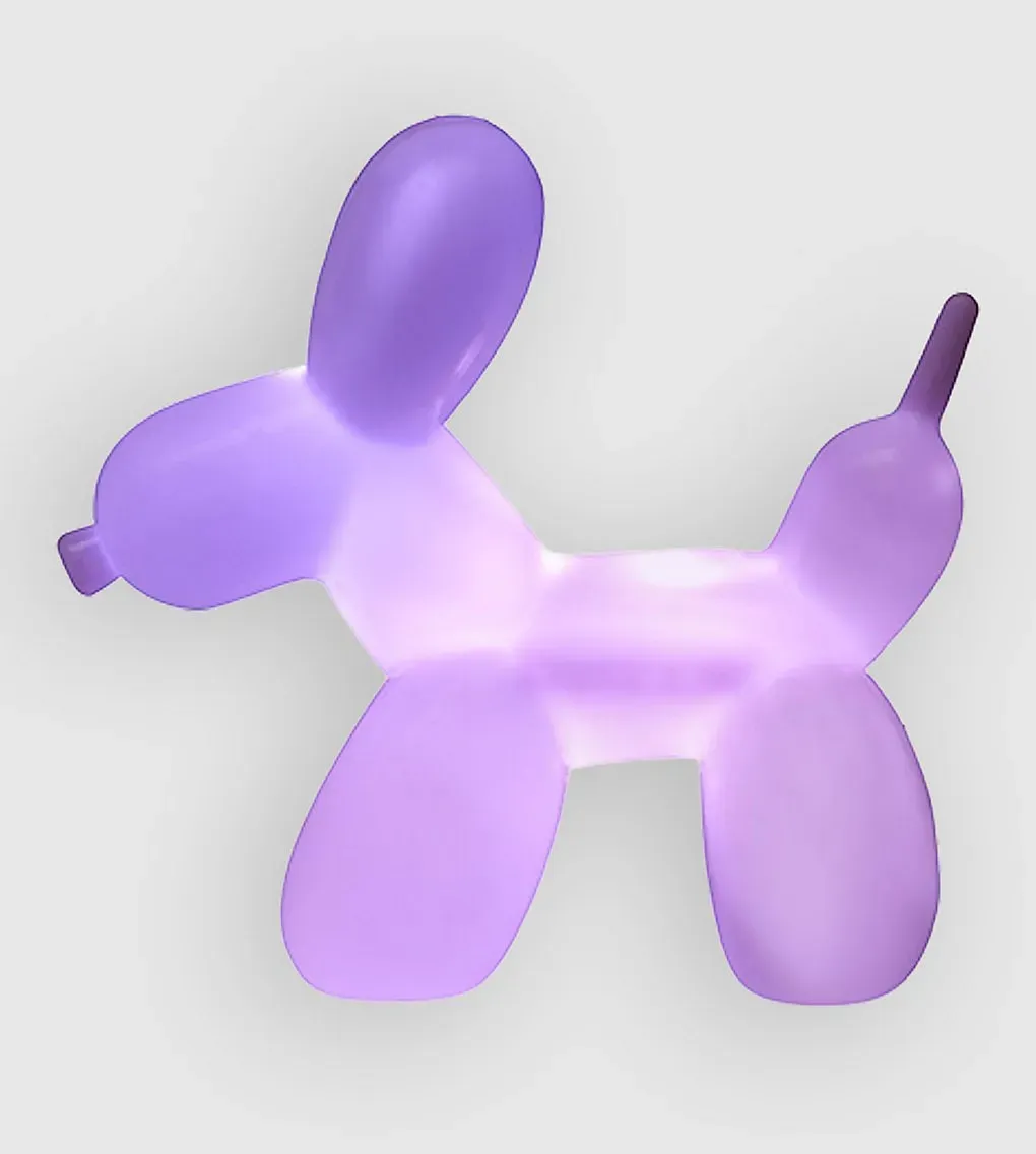 bitten Balloon Dog Light Purple Table Lamp purple Gr. Uni