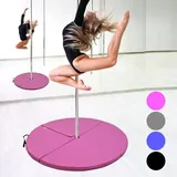 Trutzholm Tanzstangenmatte Stärke 5cm Durchmesser 120cm Pink