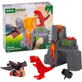 BRIO World Dinosaurier-Vulkan mit Ausbruchsfunktion