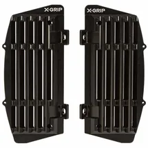 X-Grip Kühlerschutzset Schutzbügel für Motorrad Schwarz